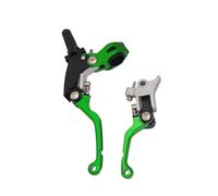WXSSH Levier d'embrayage et de frein pour moto Support de guidon frein et d'embrayage pliable anti-chute pour motos(Vert)