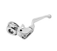 WXSSH Levier d'embrayage et de frein pour moto Support de levier d'embrayage pour moto pour Harley-Davidson Softail Electra Glide(Argent)