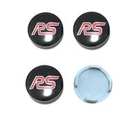 WxsYFFS Cache Moyeux Bouchons Moyeu 4 Pièces 54mm Compatible avec pour Ford RS Focus Fiesta Matériau Composite ABS Étanche et Anti Poussière,B