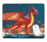 Wxuaixnn Animaux Tapis de Souris - 30x25cm- Gaming Tapis de Souris, avec Base en Caoutchouc Antidérapant, Imperméable, Facile à Nettoyer, Portable Mousepad pour Bureau ou aison.WH-4563