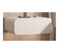 WxuuLTGJR Bedside Table Compatible with Bedroom Modern Floating Nightstands with Solid Wood Drawer,Wall Mounted End Table Easy to Install(Wit,13.8in/35cm)