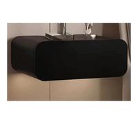 WxuuLTGJR Bedside Table Compatible with Bedroom Modern Floating Nightstands with Solid Wood Drawer,Wall Mounted End Table Easy to Install(Svart,13.8in/35cm)