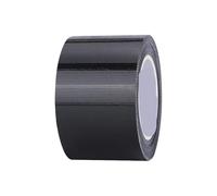WXVFX Ruban adhésif noir robuste en tissu for conduits, imperméable, indéchirable, fort, adhésif for sol de maison, épingle à cheveux, Protection de décoration de paillis(20M,40mm)