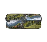 WXWJSHMGC Grande trousse à crayons avec fermeture éclair - Motif train de locomotive à vapeur - Pour étudiant