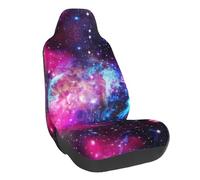 WXWJSHMGC Housse de siège avant de voiture universelle motif galaxie - Accessoires d'intérieur de voiture - Protection adaptée à la plupart des voitures (1 pièce)