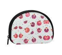 WXWJSHMGC Mini porte-monnaie imprimé grenade pour femmes et filles, petite pochette de rangement pour pièces de monnaie, taille unique, décontracté