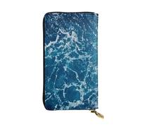 WXWJSHMGC Sea Seen from The Top Portefeuille long en cuir synthétique pour femme et homme