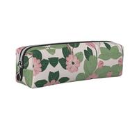 WXWJSHMGC Trousse à crayons simple en cuir avec poche zippée métallique pour filles, garçons, étudiants, collège, Argenté., Taille unique, Trousse de beauté