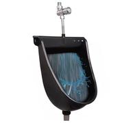 WXXSHGDW Urinoir en Plastique pour Hommes, Urinoir Temporaire pour Toilettes Extérieures, Urinoir Muraux en Commerciaux pour Hommes, Urinoir Portable pour Toilettes Mobiles, Urinoir de Garage(Black)