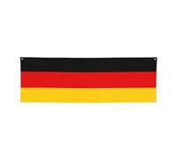 WXXWXD Bannière de vacances imprimée drapeau allemand - 61 x 180,3 cm, parfaite pour les fêtes de vacances et les réunions avec des amis.