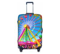 WXXWXD Housse de bagage imprimée Corlorful Park, double couture tout autour, matériau hautement élastique, adaptée pour les voyages et les voyages d'affaires