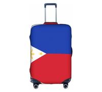 WXXWXD Housse de bagage imprimée drapeau des Philippines, double couture tout autour, matériau hautement élastique, adaptée pour les voyages et les voyages d'affaires