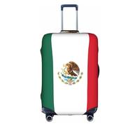 WXXWXD Housse de bagage imprimée drapeau du Mexique, double couture tout autour, matériau hautement élastique, adaptée pour les voyages et les voyages d'affaires
