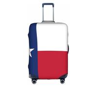 WXXWXD Housse de bagage imprimée drapeau du Texas, double couture tout autour, matériau hautement élastique, adaptée pour les voyages et les voyages d'affaires