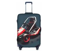 WXXWXD Housse de bagage imprimée Mini Kart, double couture tout autour, matériau hautement élastique, adaptée pour les voyages et les voyages d'affaires
