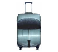 WXXWXD Parapluie noir sous la pluie imprimée, double couture tout autour, matériau hautement élastique, adapté pour les voyages et les voyages d'affaires