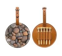 WXXWXD Pebbles in the beach Sac de rangement pour tee de golf imprimé - Rangement portable, facile à organiser