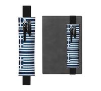 WXXWXD Porte-crayon élastique imprimé drapeau grec - papeterie de rentrée scolaire, marque-page cadeaux pour les meilleures amies, les enfants et les enseignants