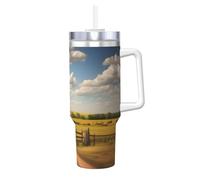 WXXWXD Ranch View Tasse à glaçons 1,2 l - Chaud et frais, adapté pour la maison, le bureau et l'extérieur