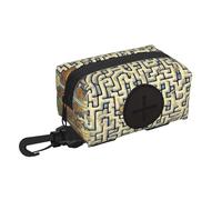WXXWXD Sac de rangement imprimé carte au trésor labyrinthe pour animaux de compagnie, doux, durable et léger, adapté pour la promenade du chien, la randonnée et la course.