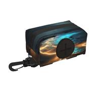WXXWXD Sac de rangement imprimé View under the moon pour animaux de compagnie, doux, durable et léger, adapté pour la promenade du chien, la randonnée et la course.