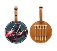 WXXWXD Sac de rangement pour tees de golf Mini Kart imprimé - Rangement portable, facile à organiser