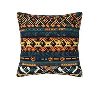WXXWXD Taie d'oreiller imprimée ethnique tribal africain, tissu doux et confortable, peut être utilisé comme taie d'oreiller décorative, coussin de canapé de salon