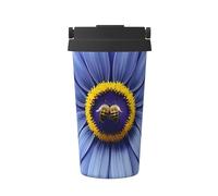 WXXWXD Tasse à café portable de grande capacité en forme de cœur et d'abeille - 12 heures de conservation de la chaleur et du froid, adaptée pour les voitures, les bureaux, etc.