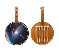 WXXWXD Un univers fascinant Sac de rangement imprimé pour tees de golf - Rangement portable, facile à organiser