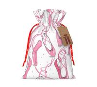 WXYBMDP Sacs à bonbons réutilisables avec cordon de serrage Motif chaussures de ballet