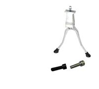 WXYDEDIAN Bequille Velo Support de stationnement vélo à Double béquille Universel Robuste, Central BéQuille De VéLo(700C Silver)