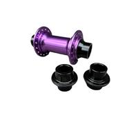 WXYDEDIAN Moyeux VéLo Moyeu Singlespeed Bike135*10mm Boulon sur 6 cliquets 120 engagements de Points Portant 32h(Purple Front hub)