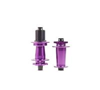 WXYDEDIAN Moyeux VéLo Roulement de Joint Roue vélo à cliquet, 6 boulons, Frein Disque, courbure 32 Trous(Purple 90T 32H HG)