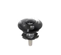 WXYDEDIAN Sets D'Entretoises VéLo 5 pièces entretoise vélo Casque Tige réglage Cache-poussière rondelle Accessoires(1 inch Star Nut)