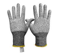 WXYZ Gant Anti Coupure Gants résistants aux Coupes de Grade 3, utilisés pour la Cuisine de la Cuisine et Un Barbecue d'aventure en Plein air (Color : 1 Pair, Size : Large)