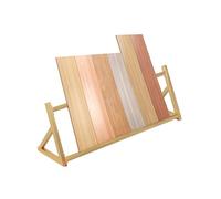WXZXWXZX Présentoir de Carreaux en Bois pour Halls d'exposition et magasins de détail(Gold,120cm/47.2in)