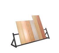 WXZXWXZX Présentoir de Carreaux en Bois pour Halls d'exposition et magasins de détail(Nero,120cm/47.2in)
