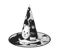 WXZYFP Adorable ours en bouteille de lait. Il s'agit d'un chapeau d'Halloween pliable et portable.