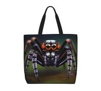 WXZYFP Araignées tropicales de la forêt tropicale. C'est un sac pratique à une épaule, adapté pour le shopping, les voyages et les besoins de la vie quotidienne.