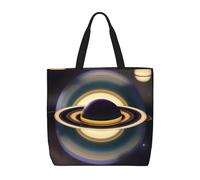 WXZYFP Beau Saturne. C'est un sac à bandoulière pratique, adapté pour le shopping, les voyages et les besoins de la vie quotidienne, noir, taille unique