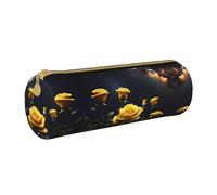 WXZYFP Belle trousse à crayons en cuir croisé respectueux de l'environnement, légère et portable, adaptée pour un usage quotidien.