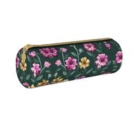 WXZYFP Belle trousse à crayons en cuir croisé respectueux de l'environnement, légère et portable, adaptée pour un usage quotidien.