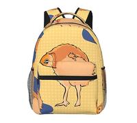 WXZYFP Chouette tordue : un sac à dos avec un motif multi-facettes et plusieurs couches à l'intérieur pour un rangement superposé.