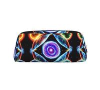 WXZYFP Cosmic Stars : la trousse est fabriquée en cuir croisé (PVC), doublure 100 % polyester et impression plein écran