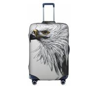 WXZYFP Croquis un aigle. La housse de protection pour la valise avec une impression unique double face vous aide à éviter de prendre la mauvaise valise pendant le voyage.