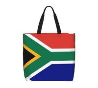 WXZYFP Drapeau d'Afrique du Sud. C'est un sac à bandoulière pratique, adapté pour le shopping, les voyages et les besoins de la vie quotidienne. Noir, taille unique