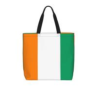 WXZYFP Drapeau de la Côte d'Ivoire. C'est un sac à bandoulière pratique, adapté pour le shopping, les voyages et les besoins de la vie quotidienne.
