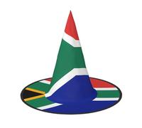 WXZYFP Drapeau de l'Afrique du Sud. Il s'agit d'un chapeau d'Halloween pliable et portable.
