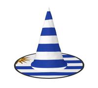 WXZYFP Drapeau de l'Uruguay. Il s'agit d'un chapeau d'Halloween pliable et portable.