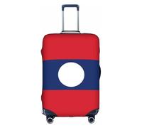 WXZYFP Drapeau du Laos La housse de protection pour la valise avec une impression unique double face vous aide à éviter de prendre la mauvaise valise pendant le voyage.